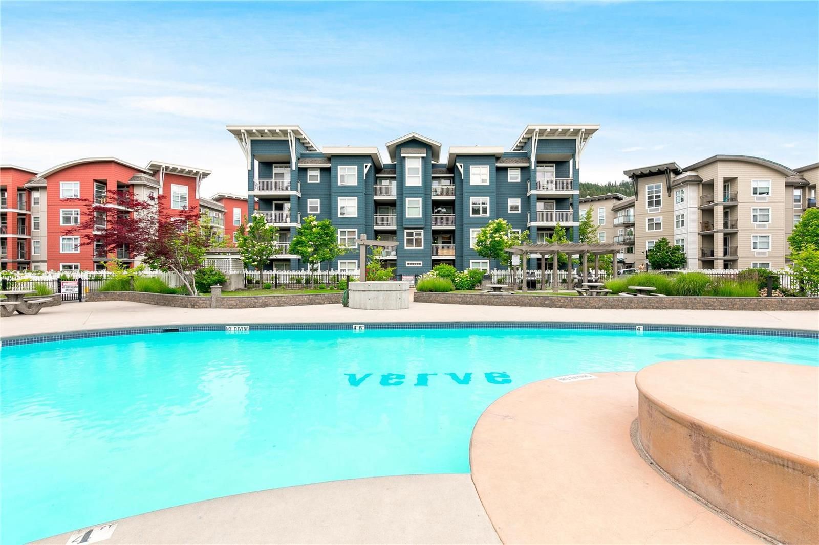 Swimming Pool at Condo Building