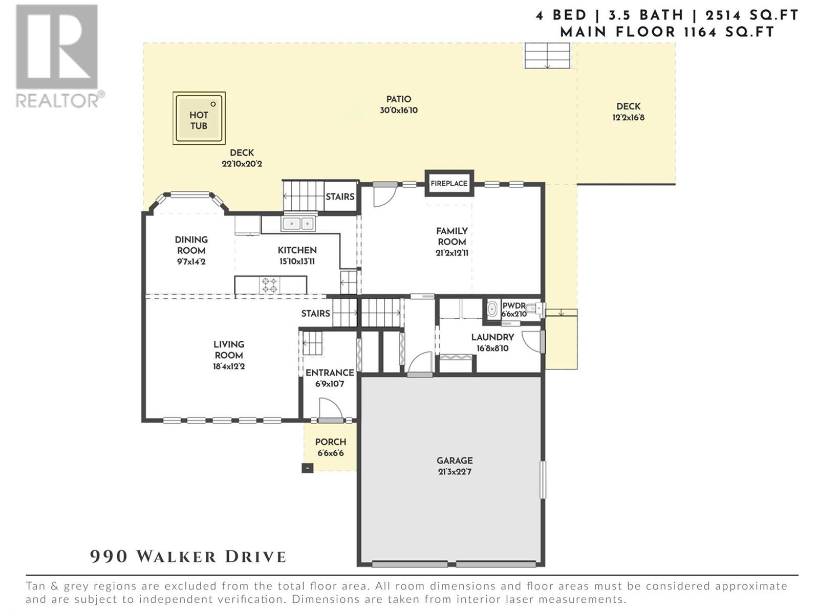  990 Walker Drive, Kelowna