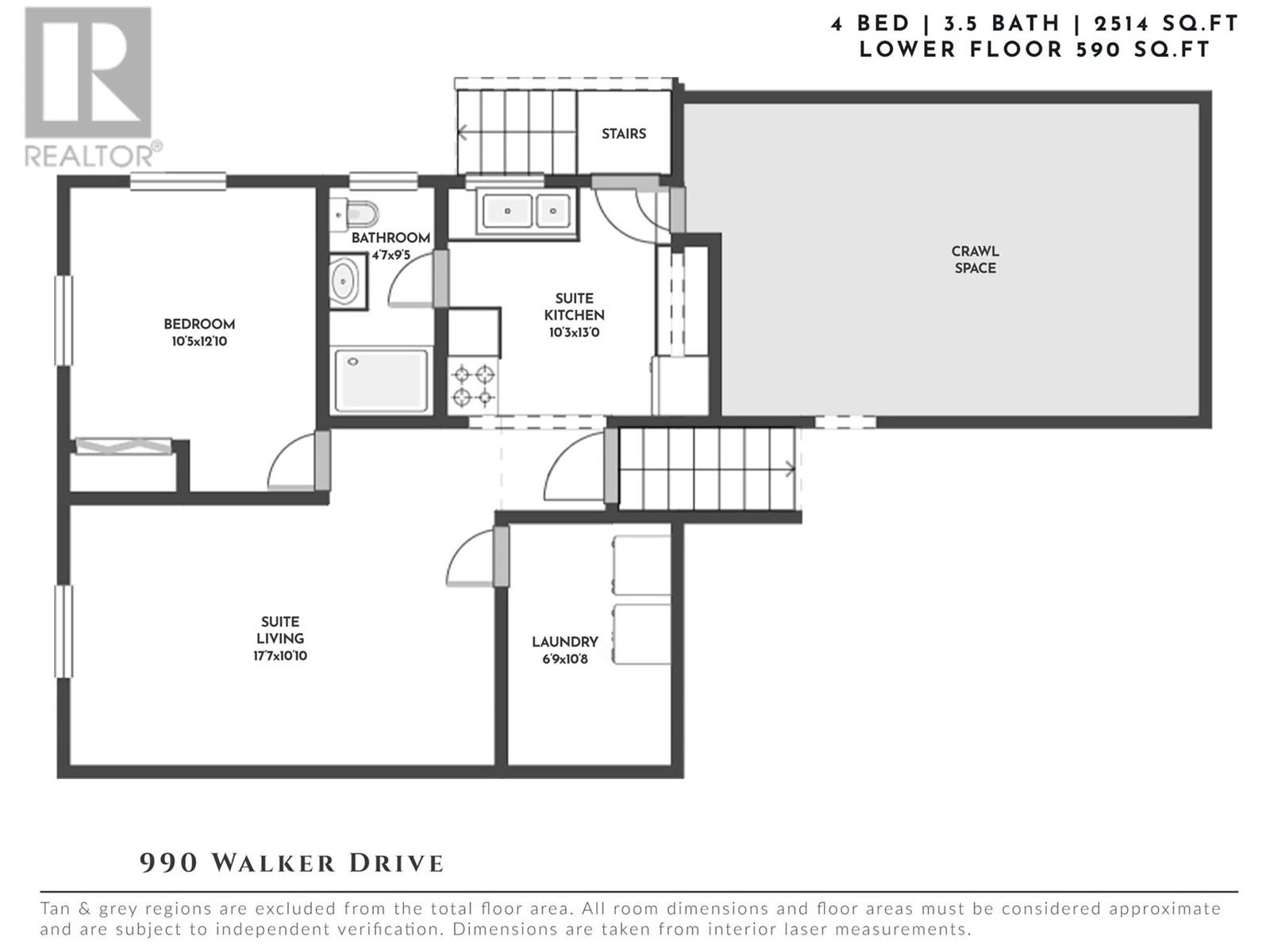  990 Walker Drive, Kelowna