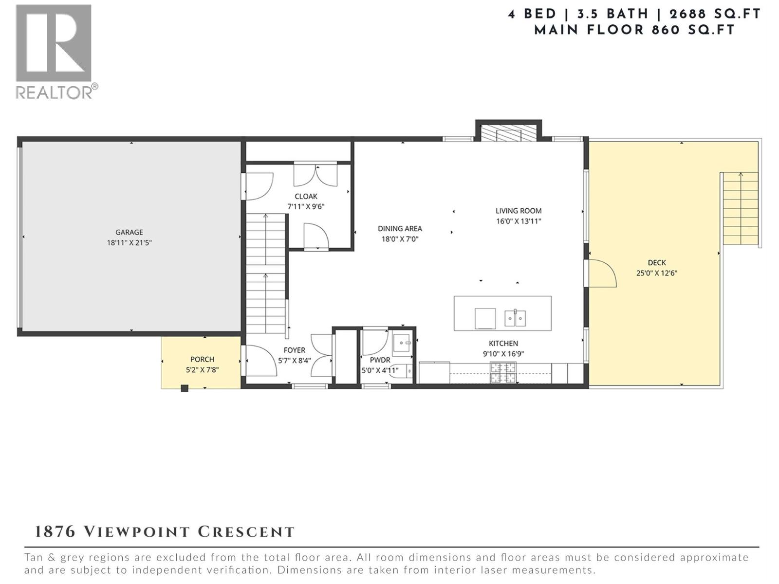  1876 VIEWPOINT Crescent, Kelowna